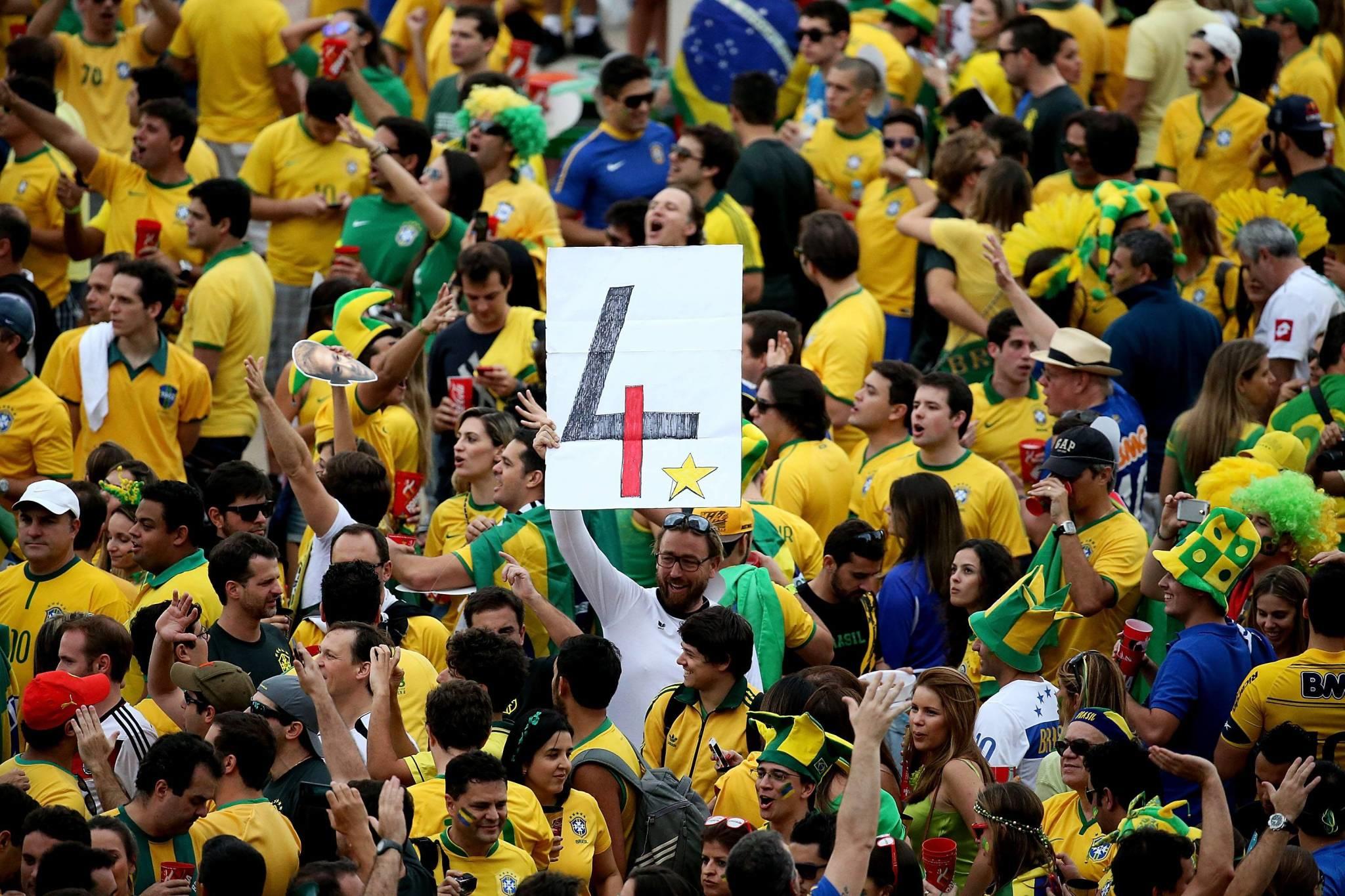 Ein Land trägt Trauer - WM-Halbfinale 2014 Belo Horizonte Ein Land trägt Trauer - WM-Halbfinale 2014 Belo Horizonte