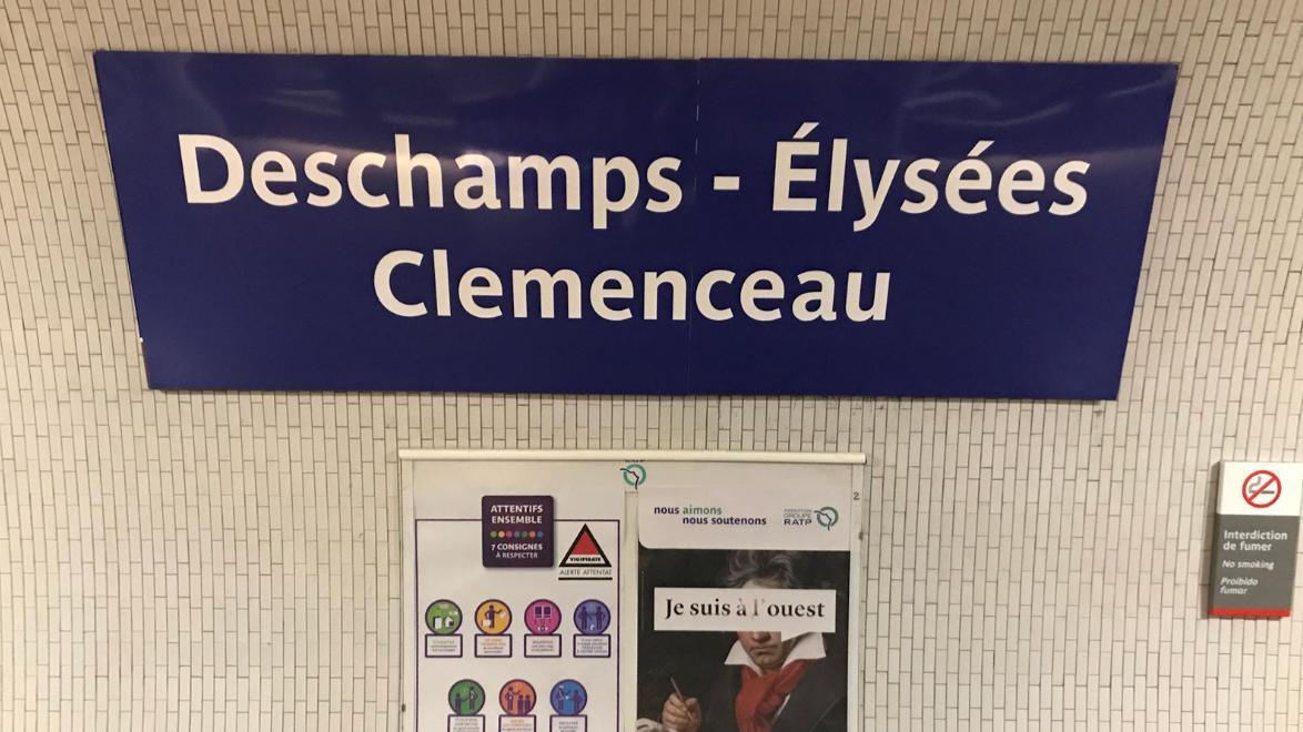 Pariser Metro feiert WM-Titel mit witzigen Stationsnamen Metro-Station Frankreich