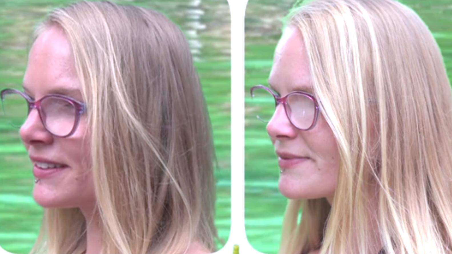 Aufhellspray, braune Beine & Make-up-Fixierspray: Wie gut ist der wasserfeste Sommerlook aus der Spraydose? Bei Franziska hat das Aufhellspray Wirkung gezeigt.