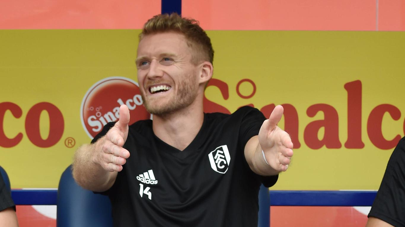 Andre Schürrle rudert zurück: "Aussagen habe ich so nicht gemacht" 28.07.2018, Fussball GER, Schauinsland Reisen Cup der Traditionen, 2. Halbfinale, FC Fulham - Athletic Bilbao, Andre Schuerrle, Andre Schürrle (FC Fulham) *** 28 07 2018 Football GER Schauinsland Travel Cup of Traditions 2 Semifinals FC Fulham Athlet