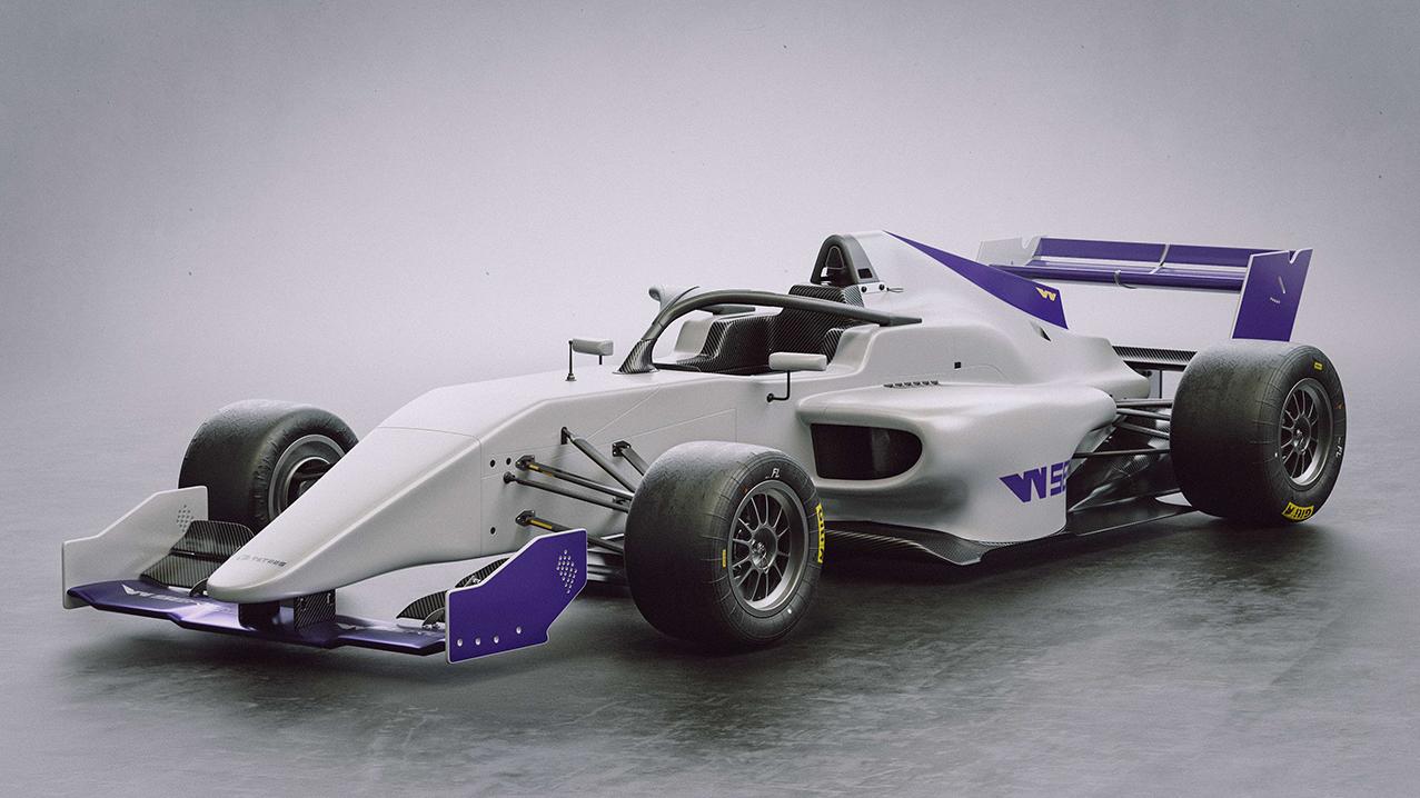 Ab 2019: Ex-Formel-1-Pilot David Coulthard startet Rennserie für Frauen Rund 230 PS: In einem solchen Boliden werden die Frauen in ihrer Rennserie ab 2019 an den Start gehen
