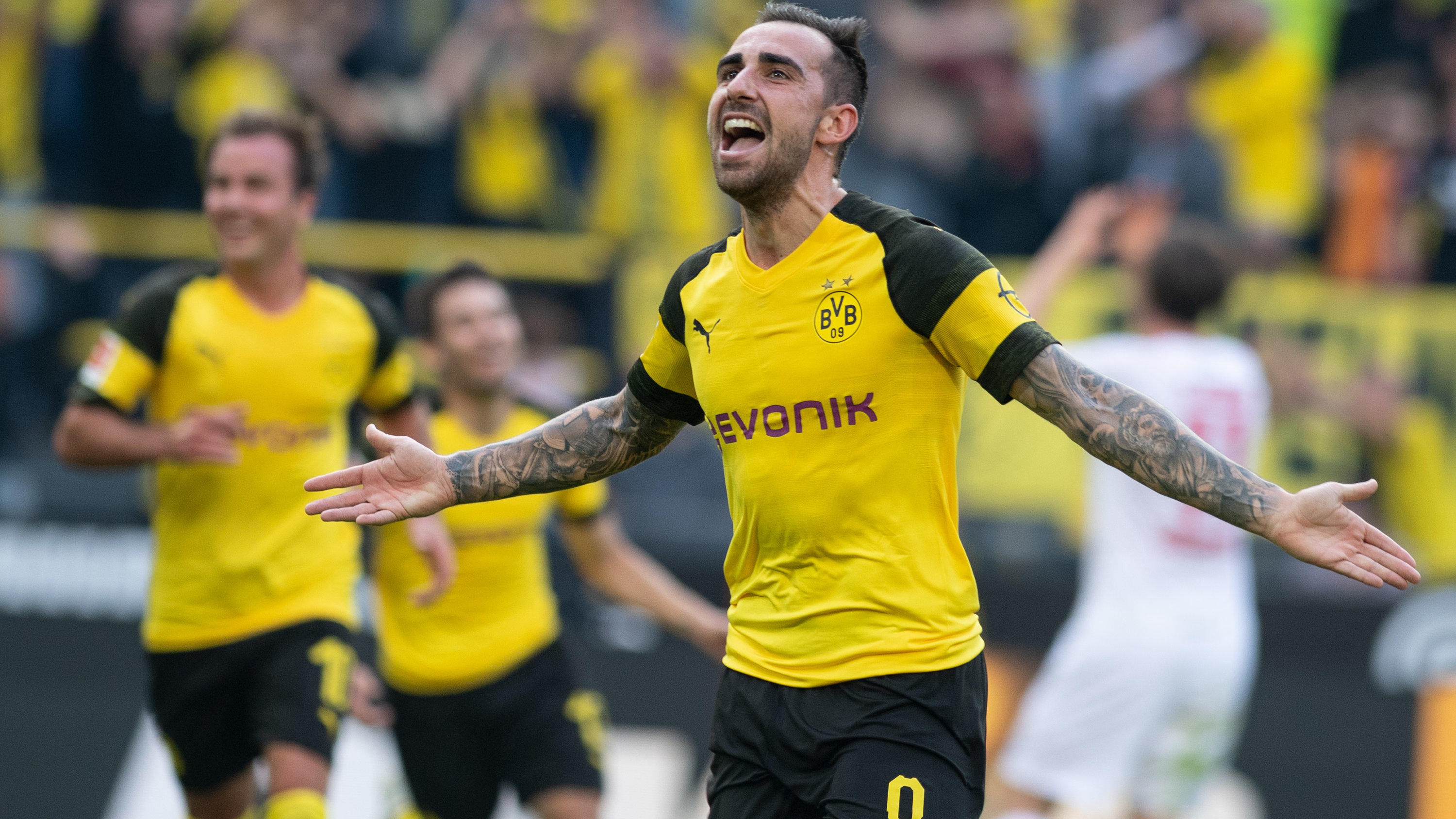 Bundesliga: Borussia Dortmund zieht Kaufoption bei Tor-Monster Paco Alcacer Borussia Dortmund zieht Kaufoption und verpflichtet Paco Alcacer