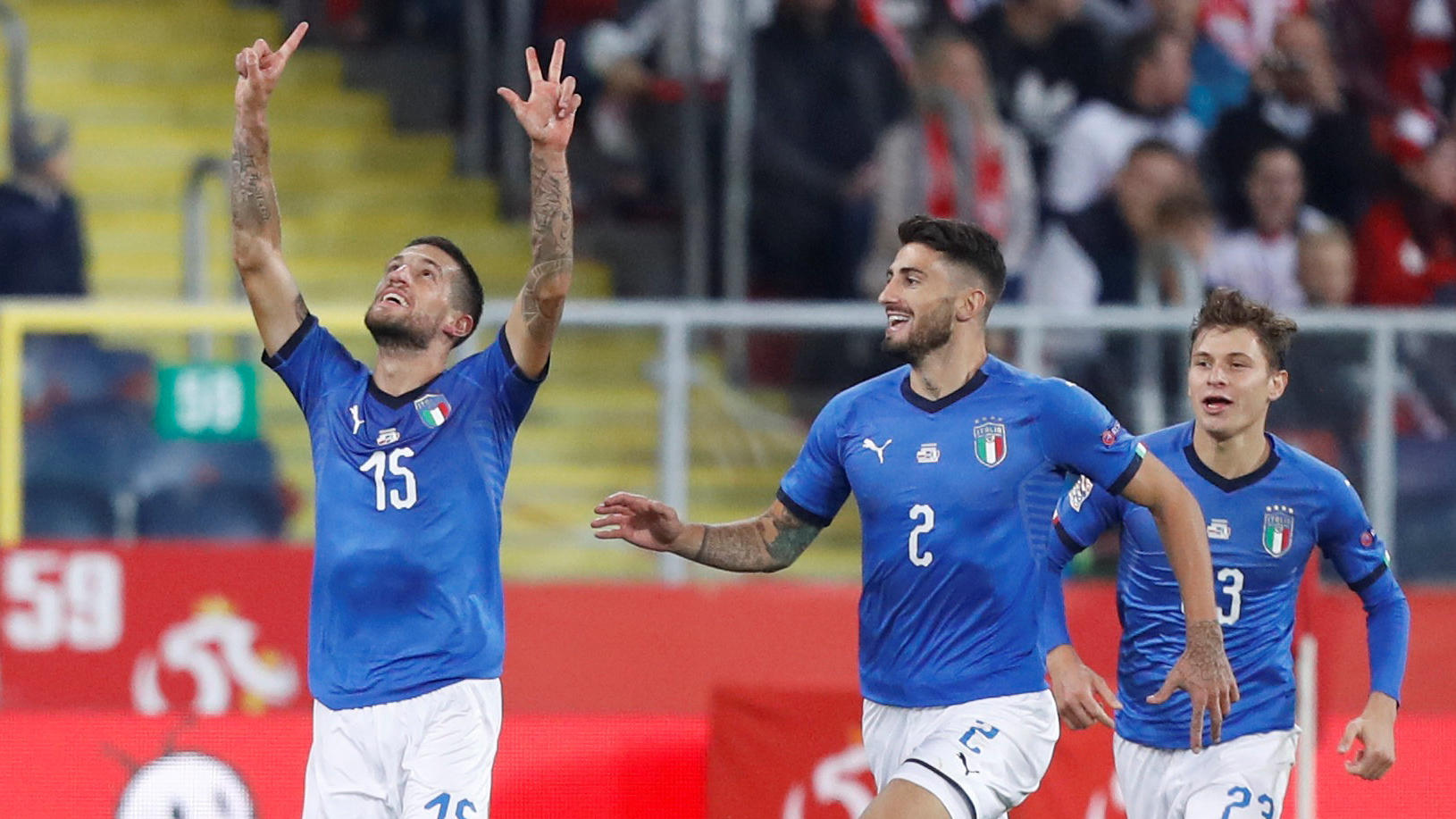 Mamma mia! Fast der Abstieg, dann die Last-Minute-Erlösung für Italien - Siegtorschütze gedenkt verstorbenem Teamkollege Emotionaler Moment für Cristiano Biraghi