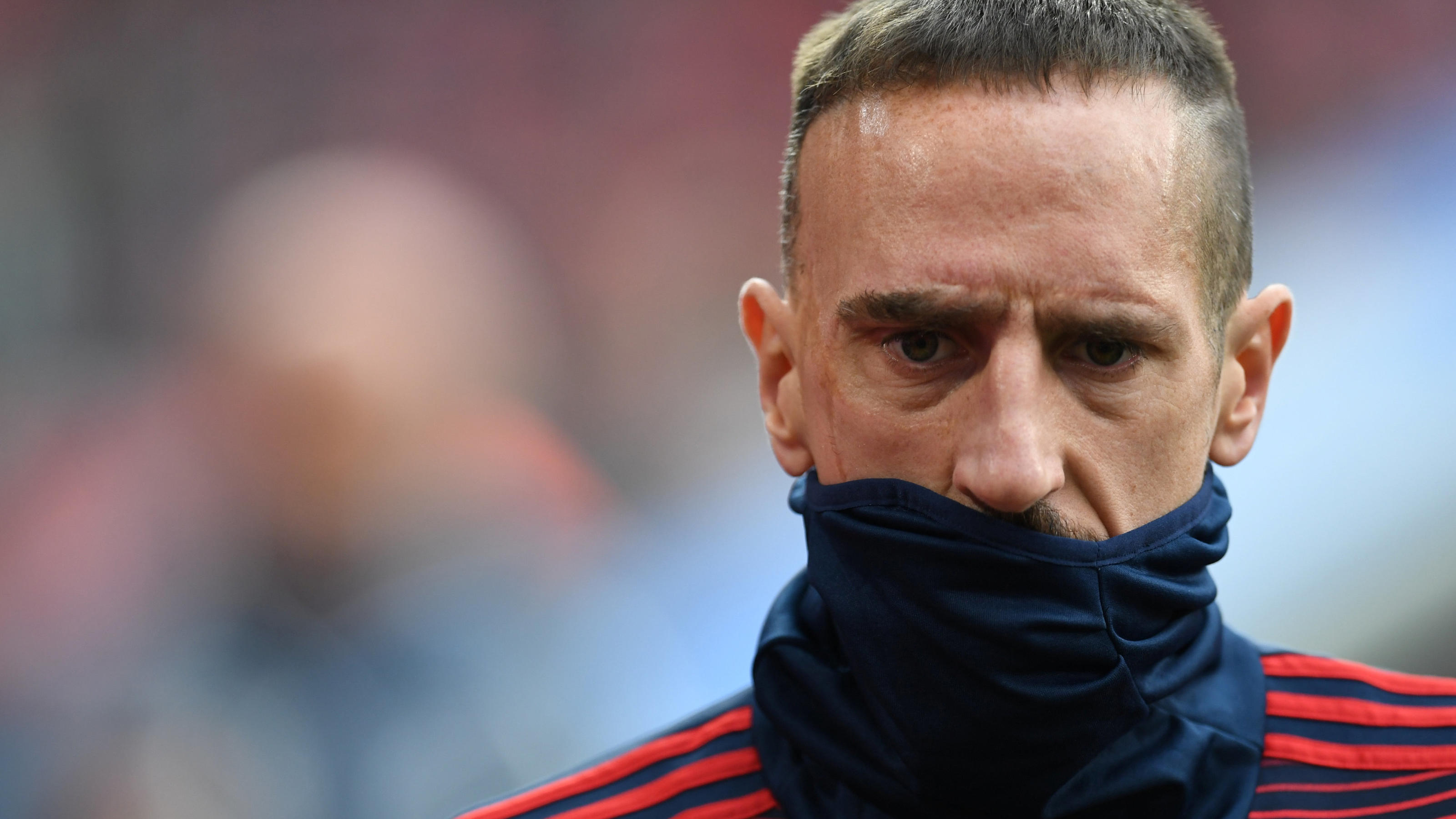 TV-Sender: Franck Ribéry langte bei Auseinandersetzung mit Journalist zu Soccer Football - Bundesliga - Bayern Munich v Freiburg - Allianz Arena, Munich, Germany - November 3, 2018 Bayern Munich's Franck Ribery during the warm up REUTERS/Andreas Gebert DFL regulations prohibit any use of photographs as image sequences