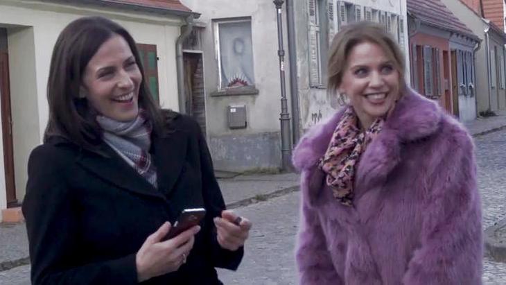 Neu bei GZSZ: Gisa Zach spielt Yvonne Bode GZSZ: Ulrike Frank gemeinsam mit Gisa Zach