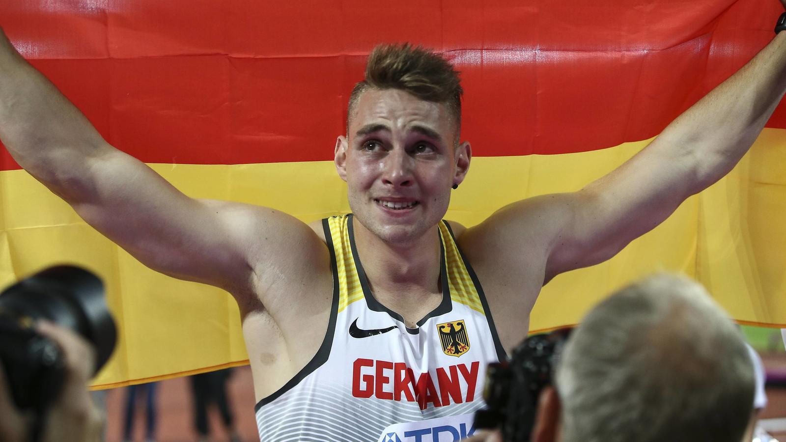 Leichtathletik-WM: Deutsches Gold in London Johannes Vetter ist neuer Speerwurf-Weltmeister