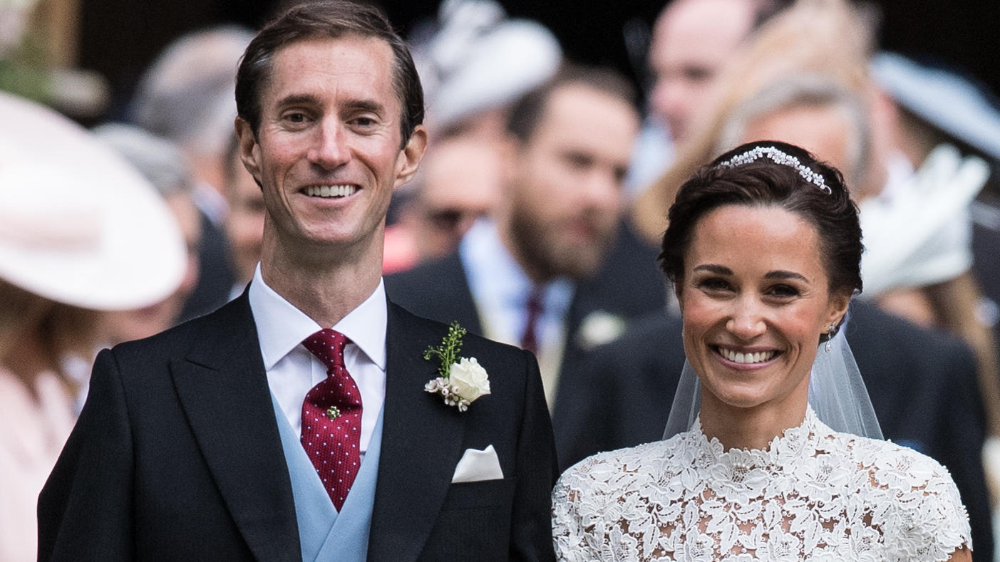Pippa Middleton soll schwanger sein: Wird Herzogin Kate bald Tante? The wedding of Pippa Middleton and James Matthews at St. Mark's Church, Englefield. Attended by Catherine Middleton, Prince William, Prince George and Princess Charlotte.Featuring: Pippa Middleton, James MatthewsWhere: Englefield, United KingdomWhen: