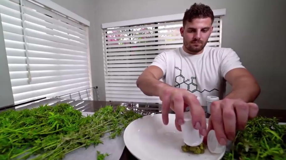 Starkoch Chris Sayegh kocht mit Cannabis Starkoch Chris Sayegh kocht mit Cannabis