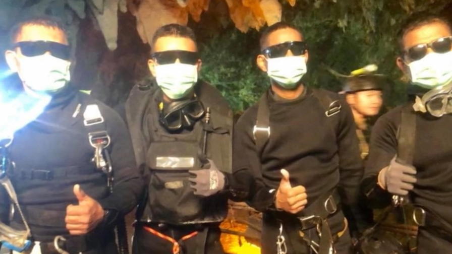 Diese Taucher sind die Helden der Thailand-Höhle Diese Taucher sind die Helden der Thailand-Höhle