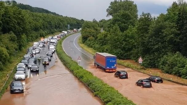 Unwetter in vielen Teilen Süddeutschlands Unwetter in vielen Teilen Süddeutschlands