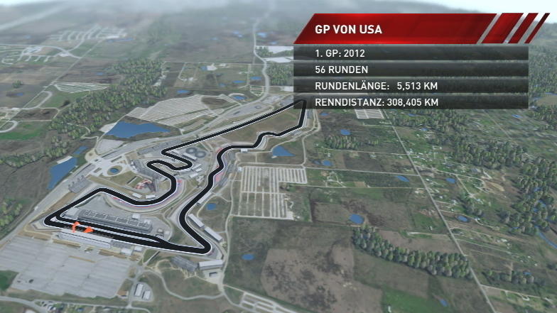USA-GP im Birdview: Kurve 1 mit Kollisions-Gefahr USA-GP im Birdview: Kurve 1 mit Kollisions-Gefahr