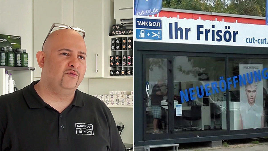Tanken und gleichzeitig die Haare schneiden? Na klar! Tanken und gleichzeitig die Haare schneiden? Na klar!