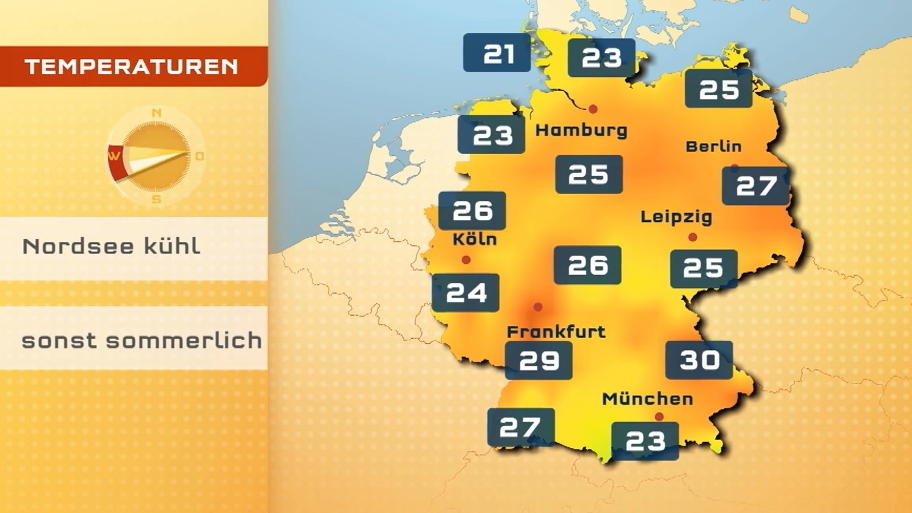 Der Wetterbericht für den 17.08.2018 Der Wetterbericht für den 17.08.2018