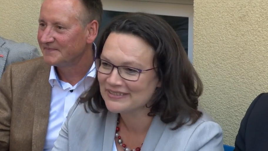 Andrea Nahles will Türkei retten Andrea Nahles will Türkei retten