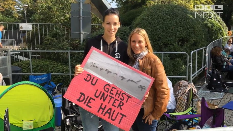 Fans campen vor Paddy Kelly-Konzert Fans campen vor Paddy Kelly-Konzert