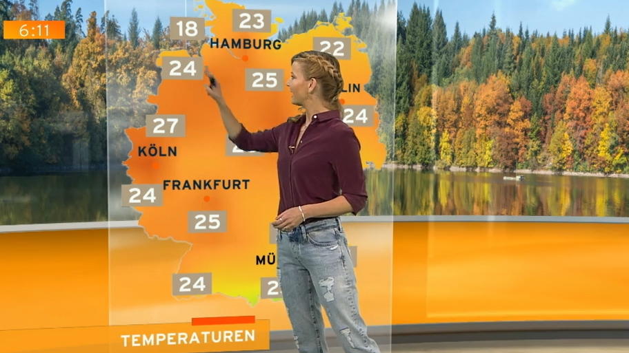 Der Wetterbericht für den 15.10.2018 Der Wetterbericht für den 15.10.2018