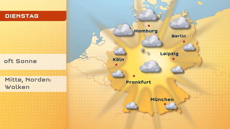 Der Wetterbericht für den 16.10.2018 Der Wetterbericht für den 16.10.2018
