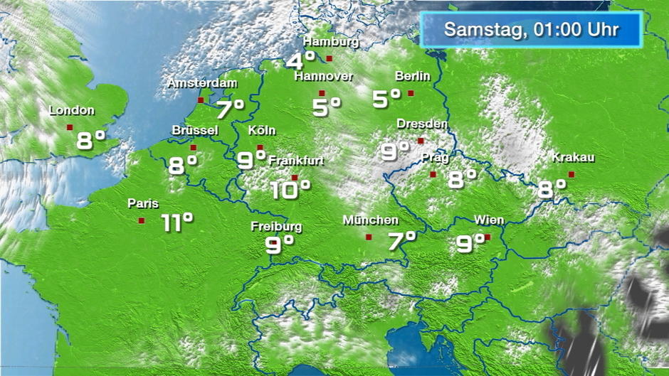 Für den Großteil scheint am Samstag die Sonne Für den Großteil scheint am Samstag die Sonne