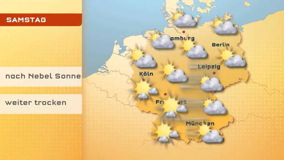 Der Wetterbericht für den 20.10.2018 Der Wetterbericht für den 20.10.2018
