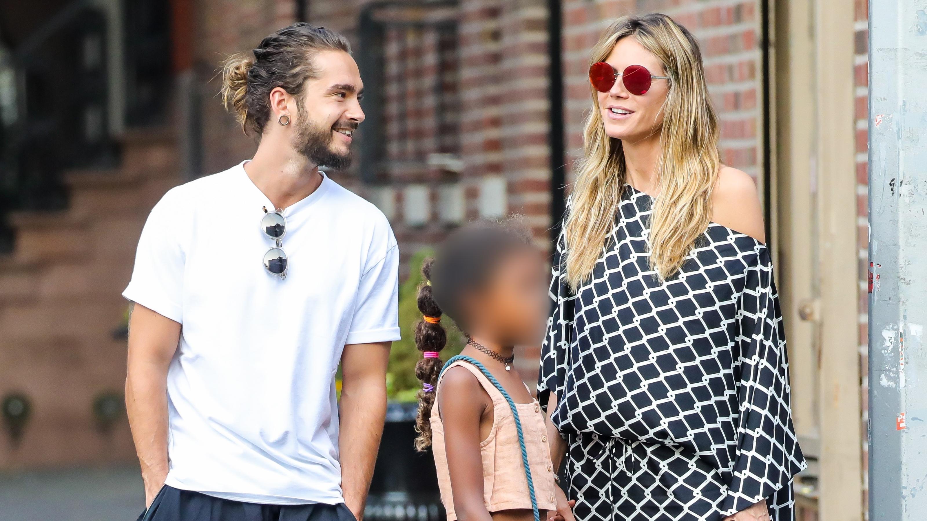 Heidi Klum Tom Kaulitz / Heidi Klum And Fiancé Tom Kaulitz Sweet ...